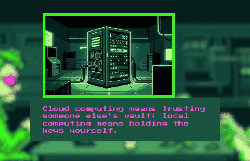 Privacy in Local Computing Keeps Sensitive Data Protected